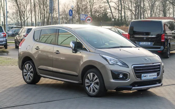 peugeot 3008 Peugeot 3008 cena 27500 przebieg: 136015, rok produkcji 2016 z Krzanowice